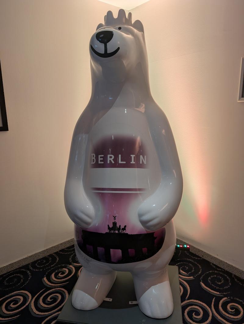 One of the many Berlin bears