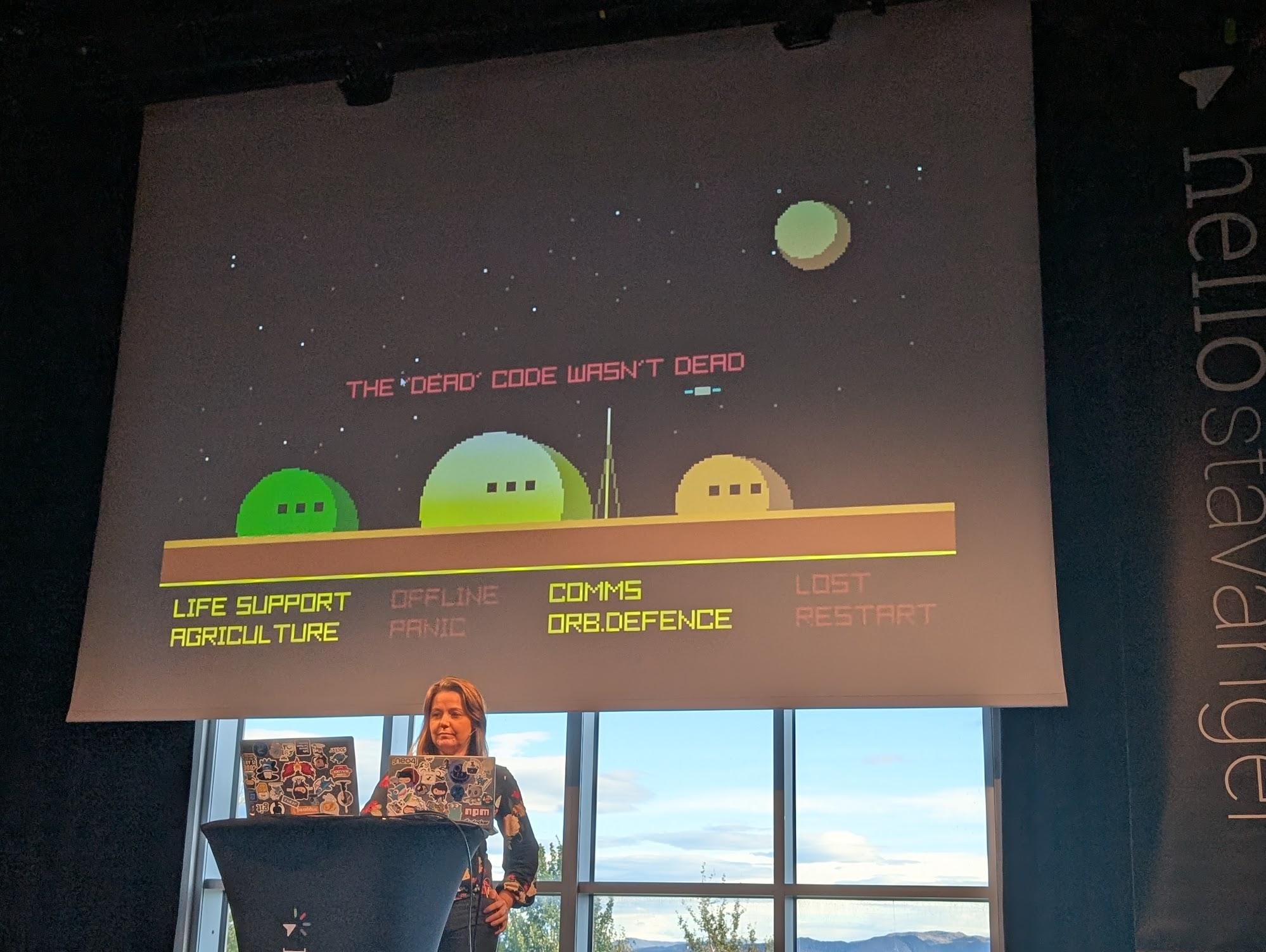 Hege Jacobsen's arcade-styled slides