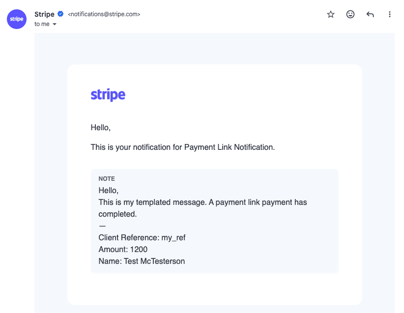 Live mail notification!