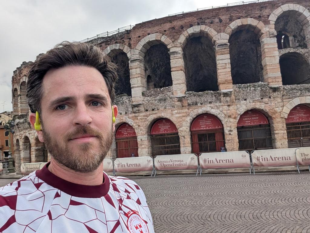 An aging relic. Also, the Arena