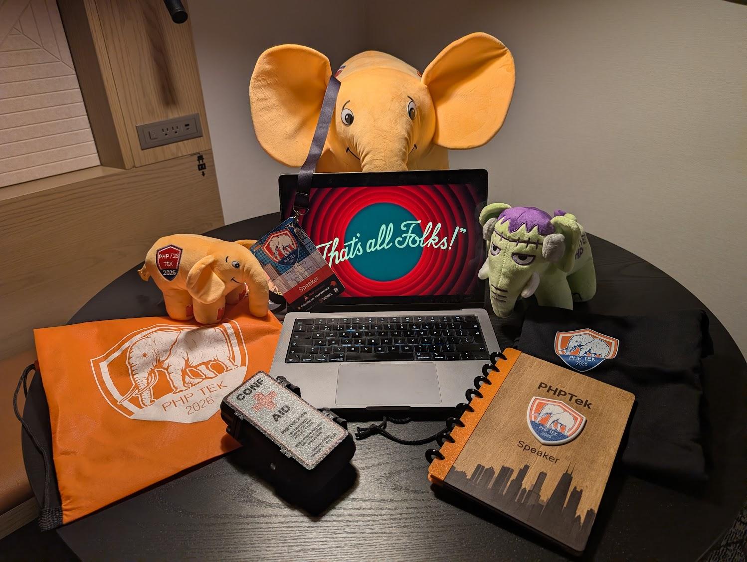 Conference swag