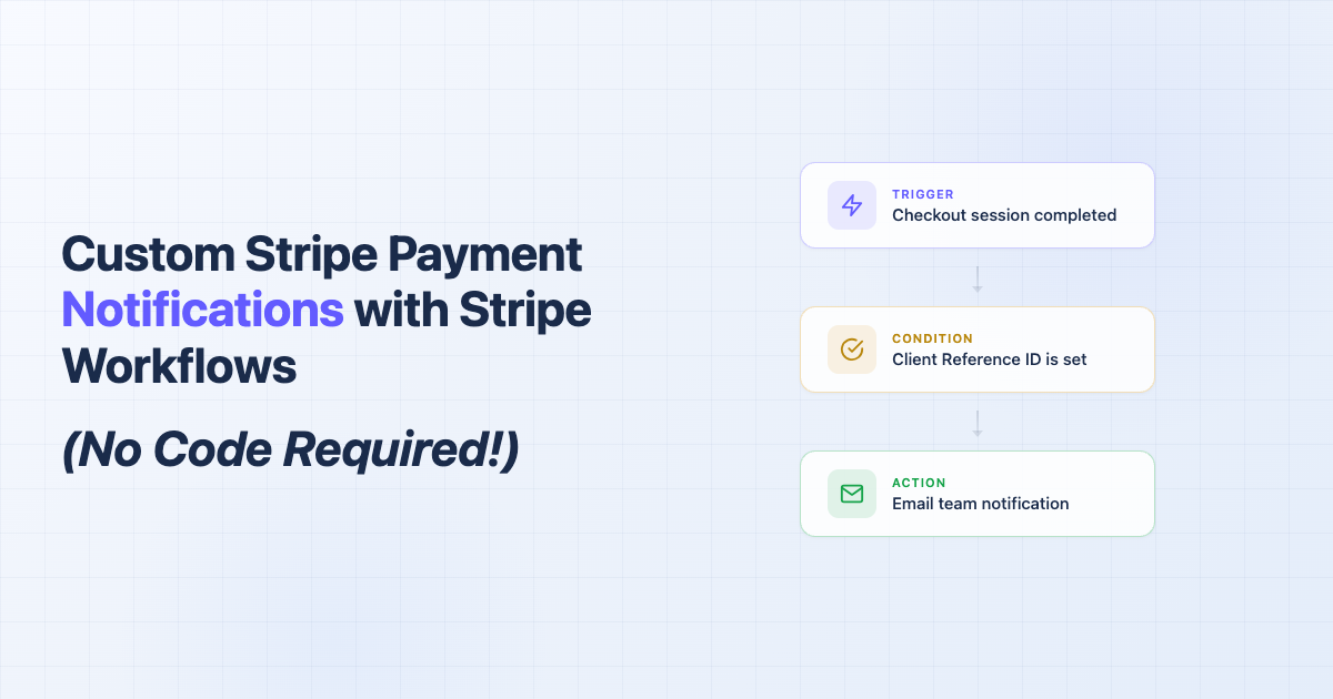 Custom Stripe Payment Notifications with Workflows - No Code Required ...